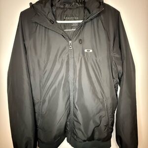 Oakley Men's Gray Windbreaker Jacket
